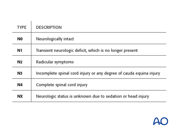 Thoracic and Lumbar Fractures: Rationale for fracture classification