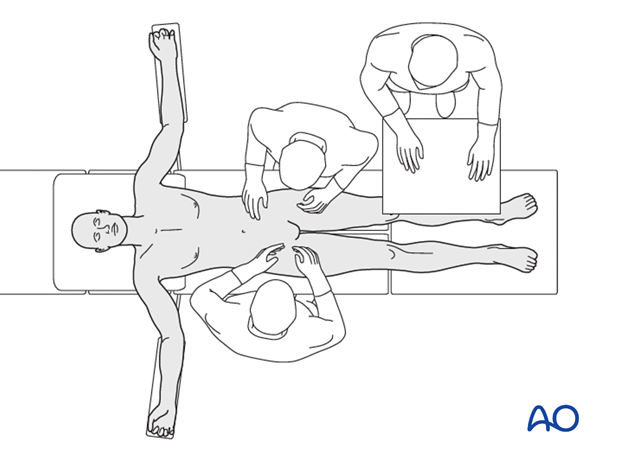 Supine position