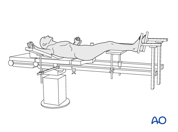 supine position