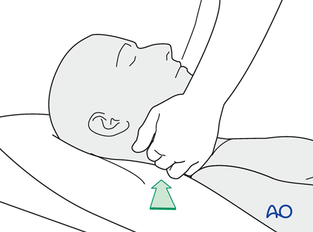 examination of patients with midfacial injuries